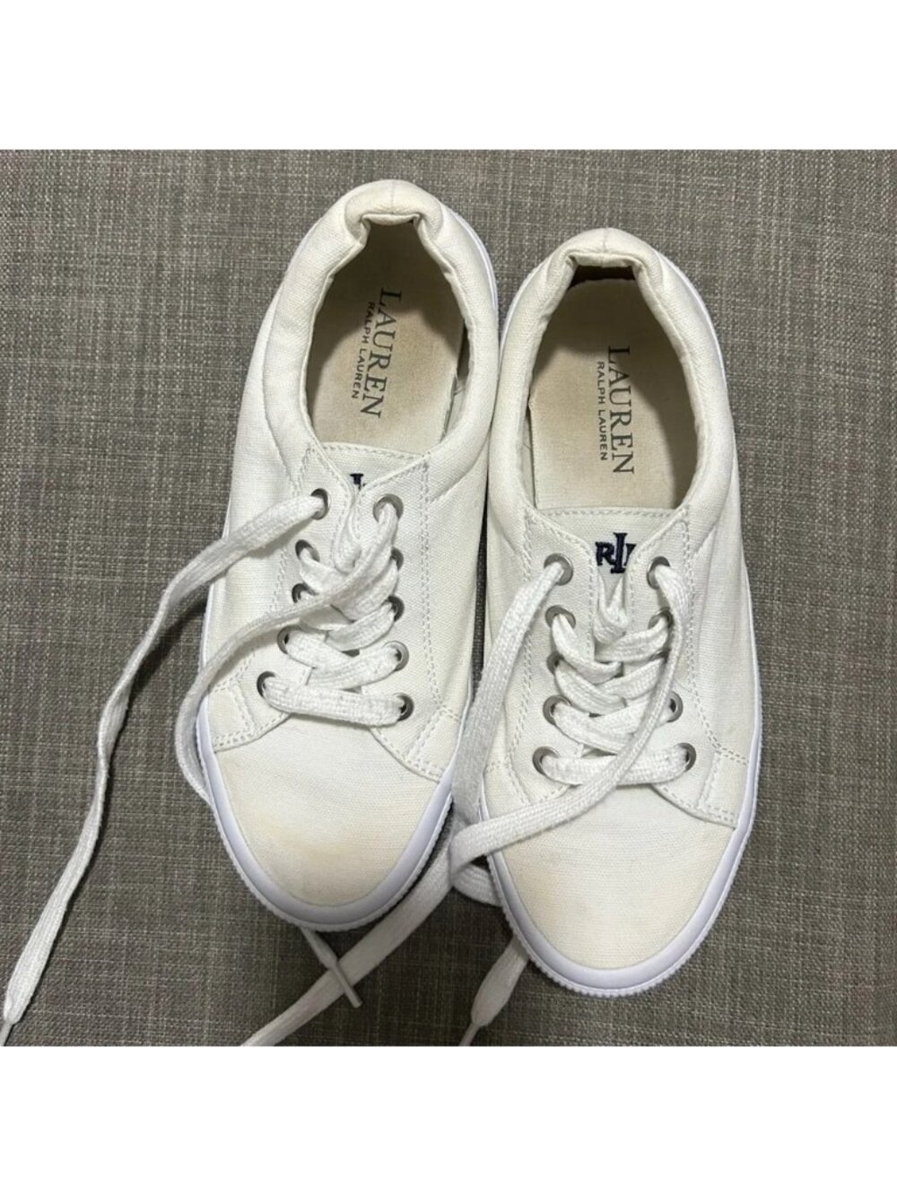 Ralph‎  Lauren White Sneakers
